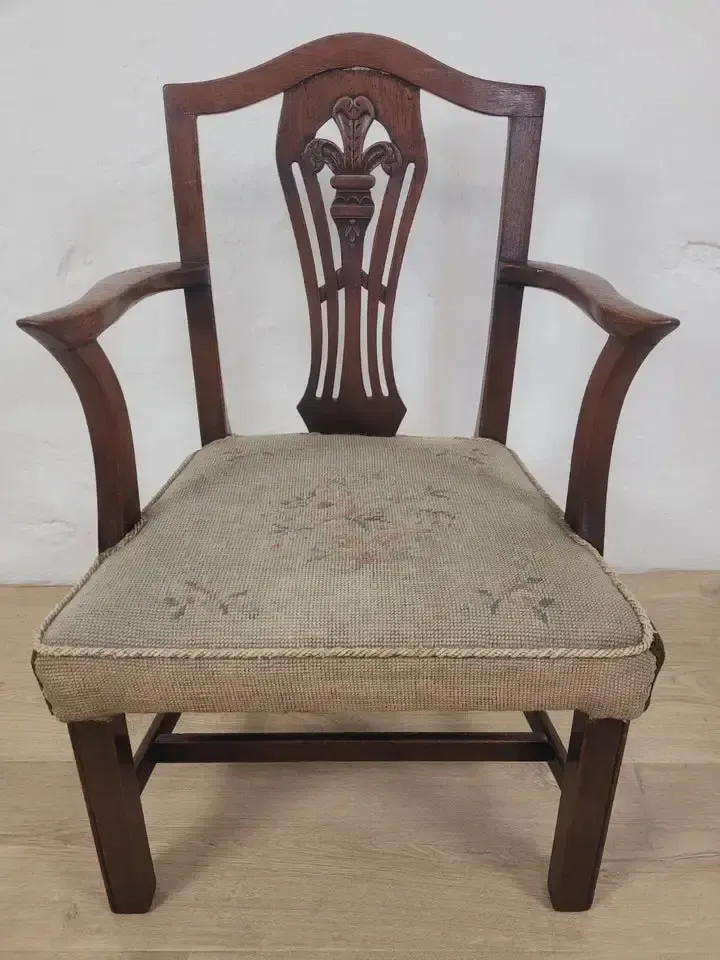Child's Chair George III Hepplewhite Style Bedroom Carved photo buy