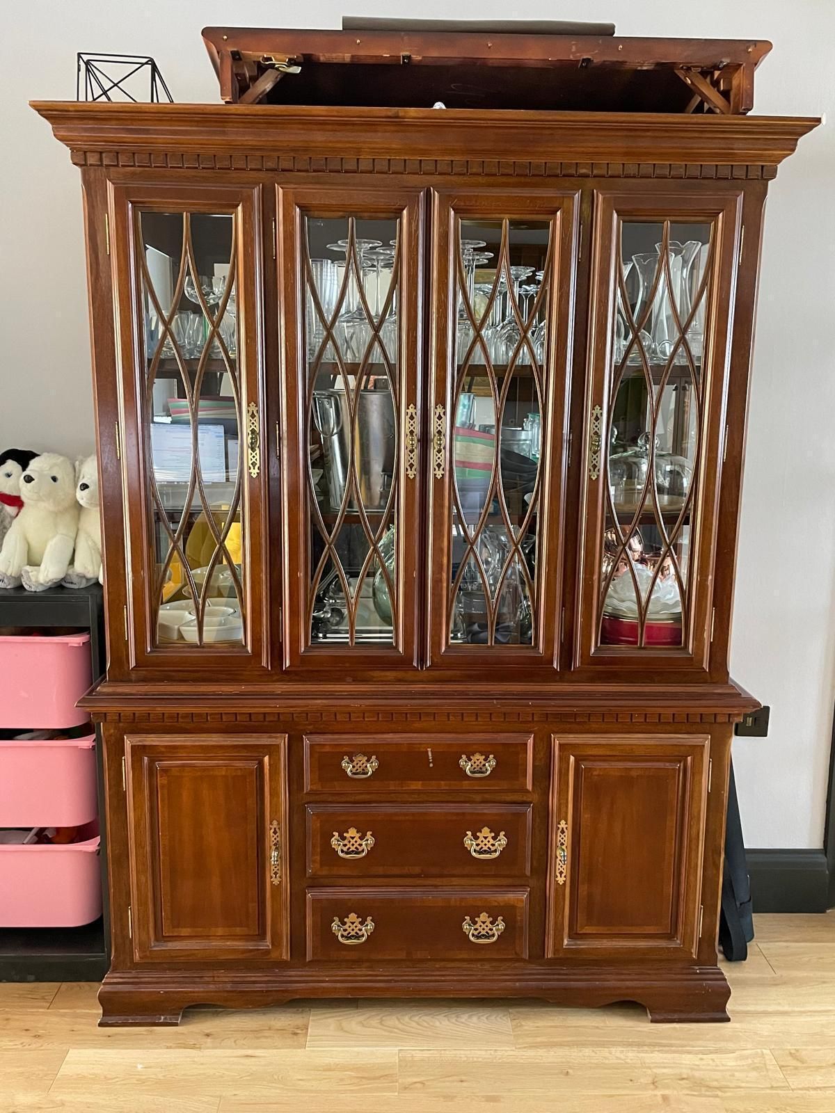 Display Cabinet, 19th Century, Antique photo furniture