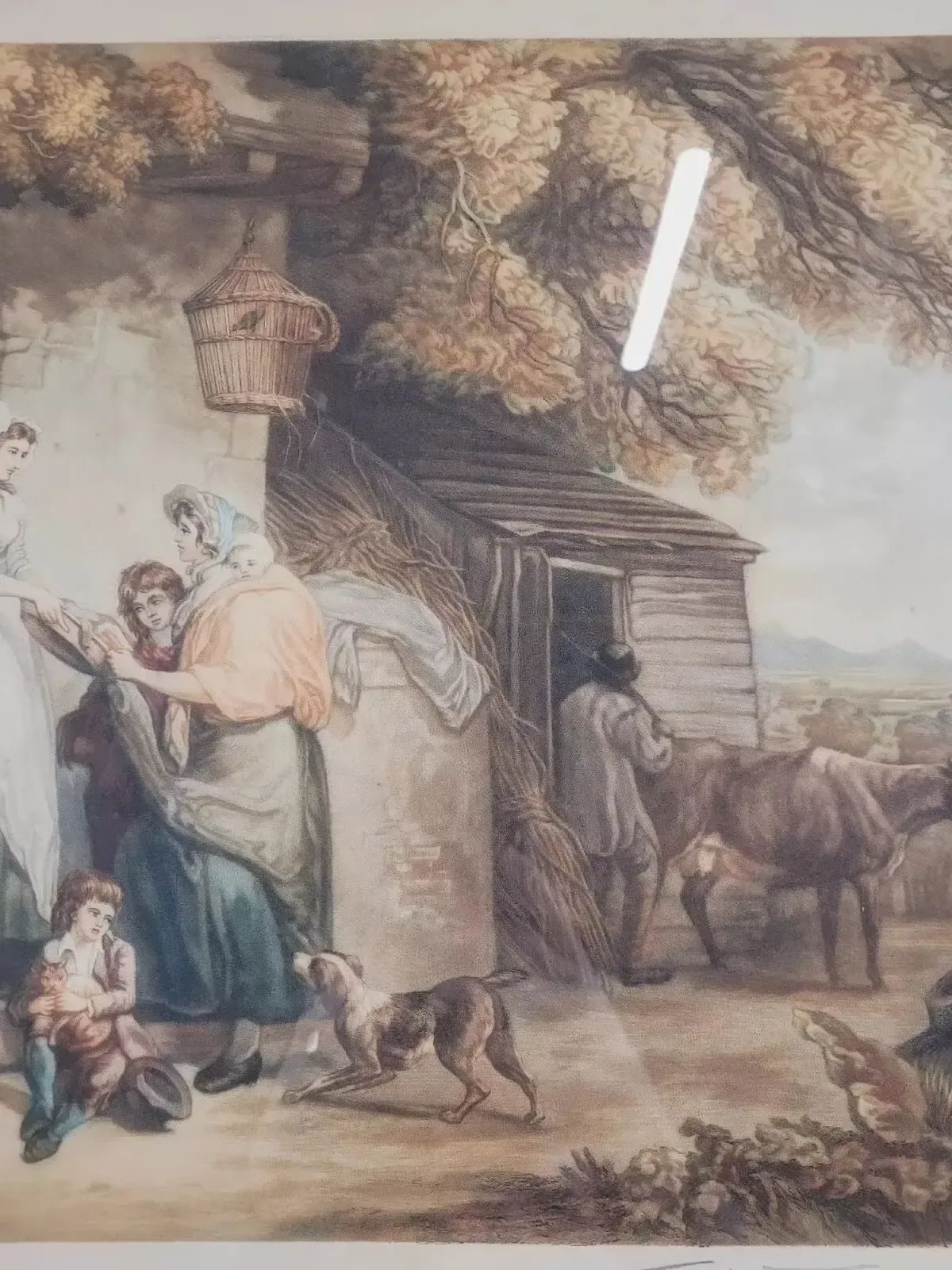 'Rustic Benevolence' Picture Country Print By Francis Wheatley photo 580.0
