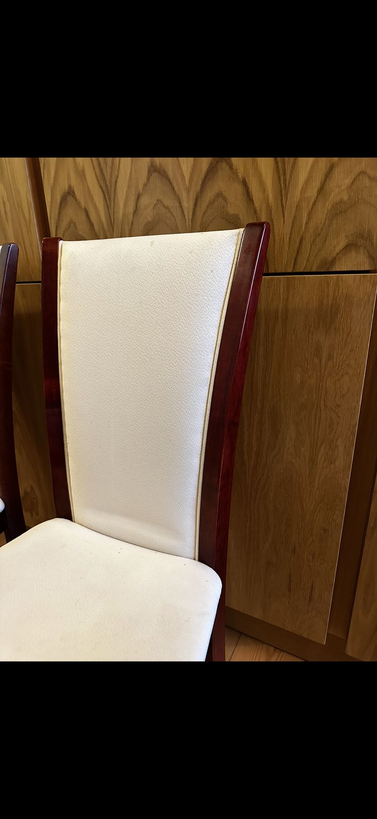 Vintage Skovby Sm64 Cream Upholstered Rosewood Dining Chairs photo 340.0