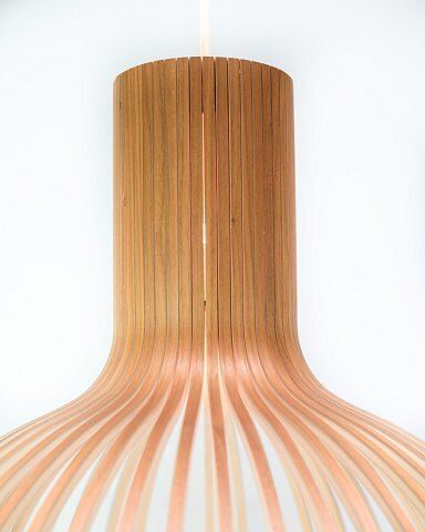 Large Pendant   Octo 4240   Birch Wood   Seppo Koho   Secto Design   Finland photo for sale
