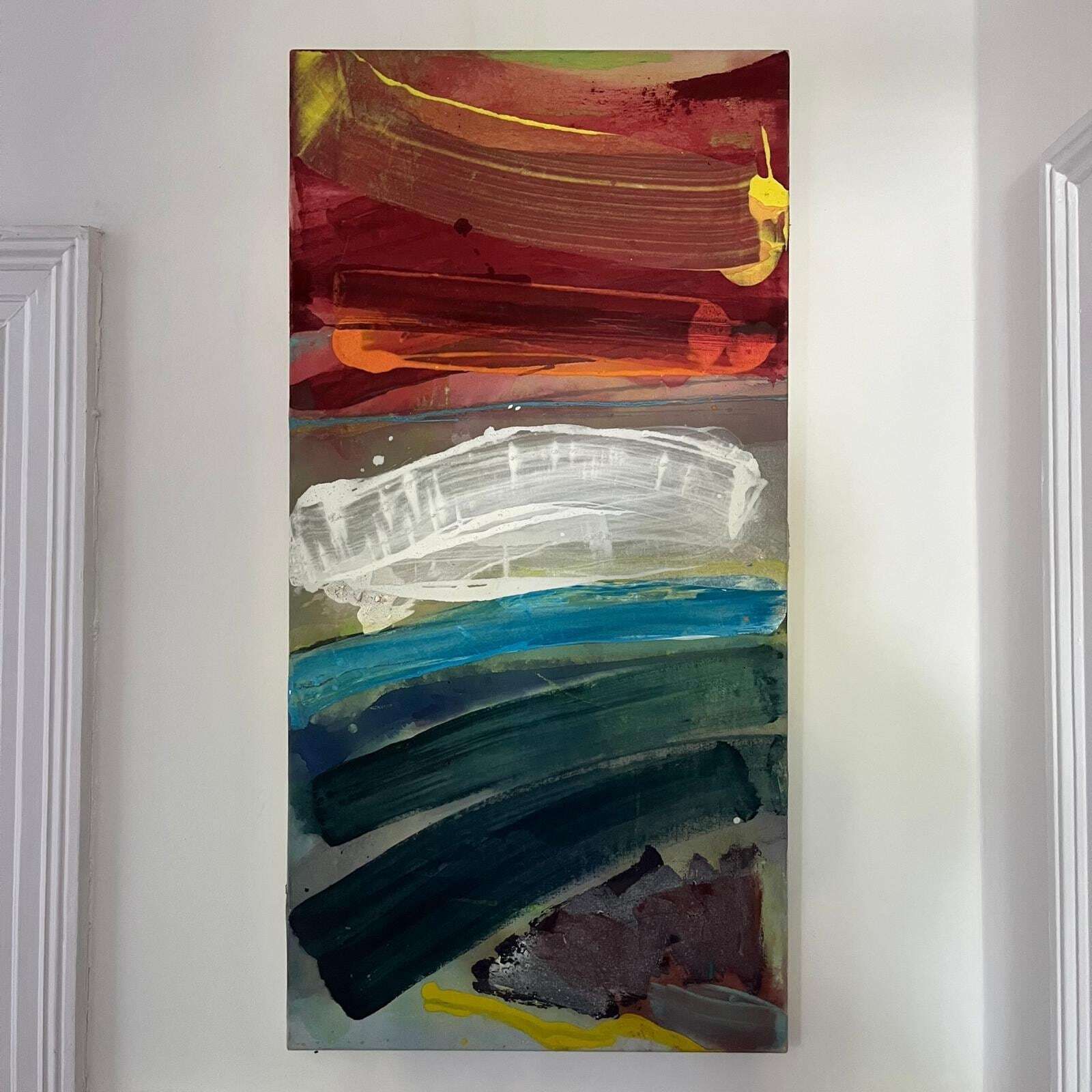 Abstract Oil And Acrylic Painting By Belinda Ellis photo furniture