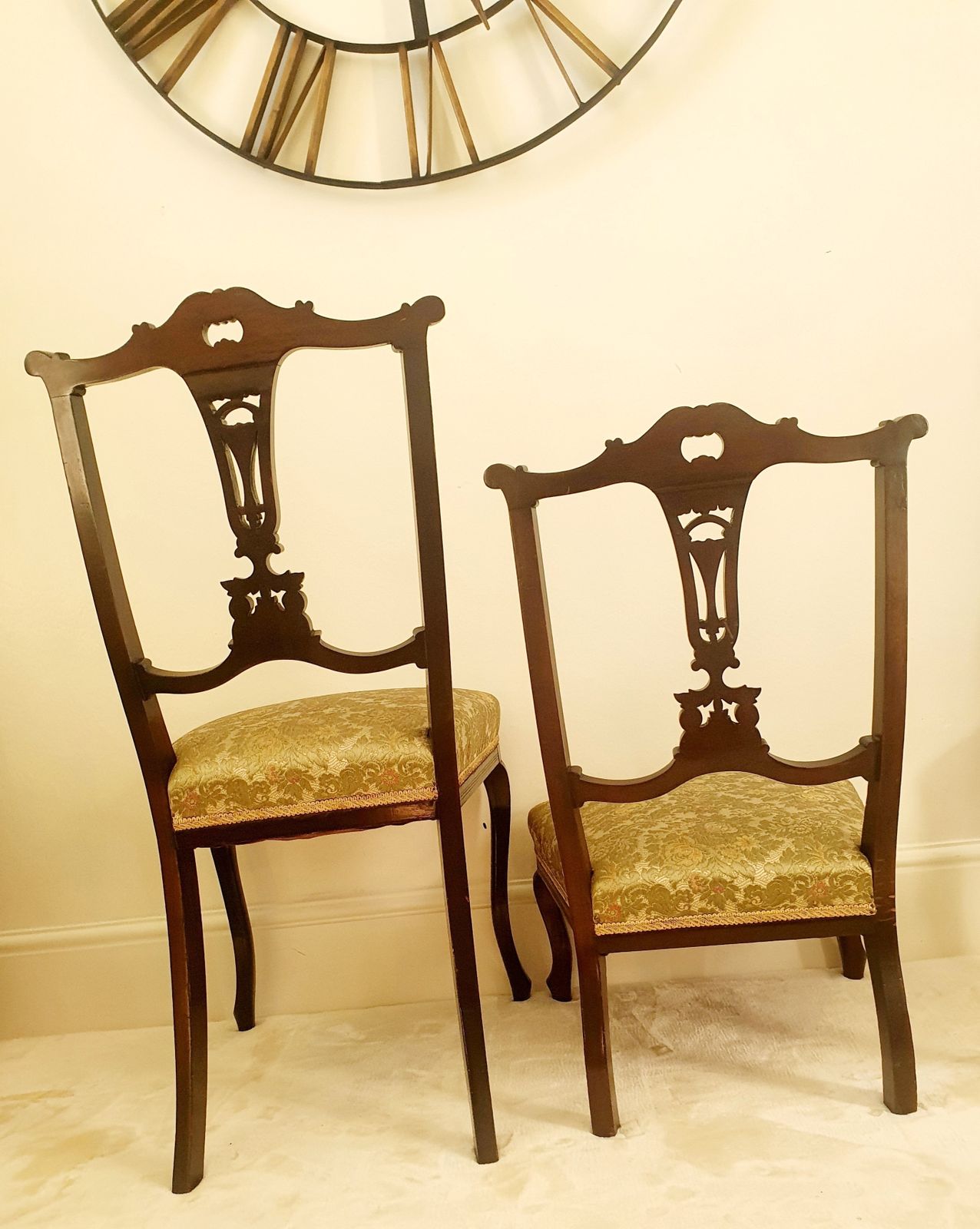 Rare Set 6x Chippendale Style Chairs, 4x Adult 2x Child photo 295.0