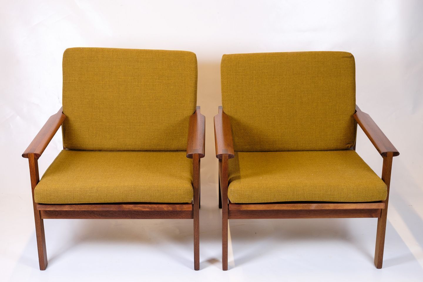 Set Of Two Armchairs   Model Capella   Teak   Illum Wikkelsø   N.Eilersen   1960s