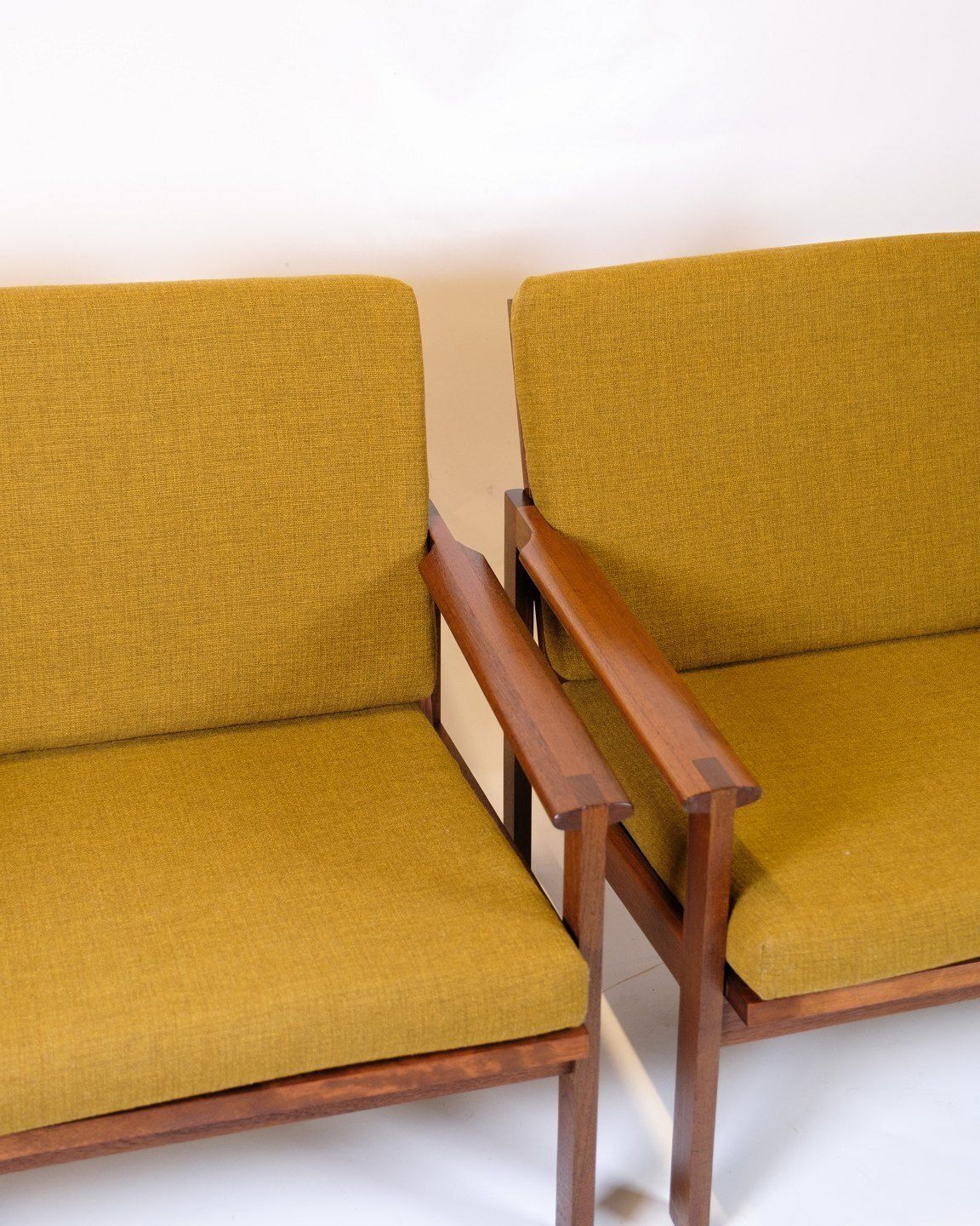 Set Of Two Armchairs   Model Capella   Teak   Illum Wikkelsø   N.Eilersen   1960s photo furniture