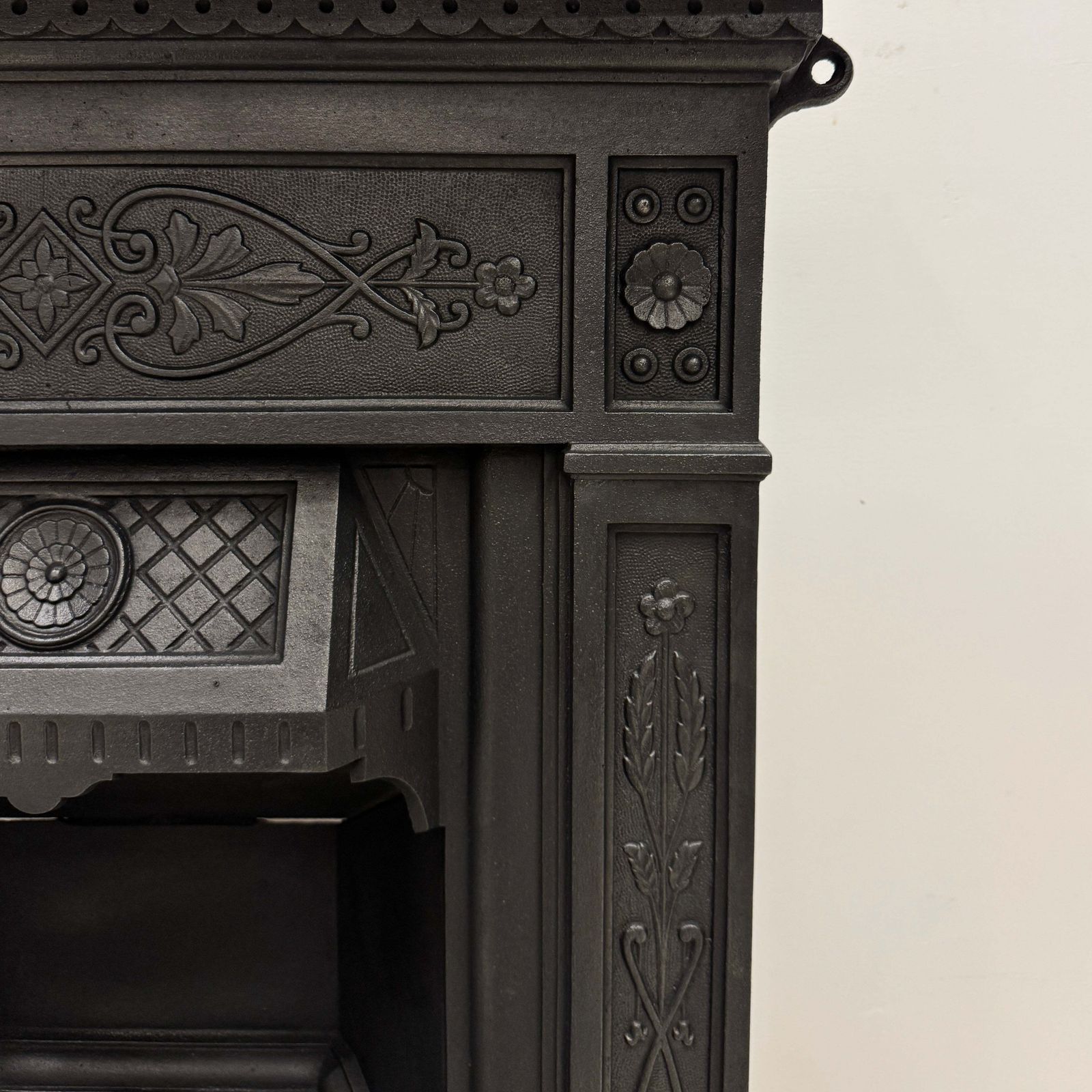 Antique Cast Iron Combination Fireplace photo 750.0