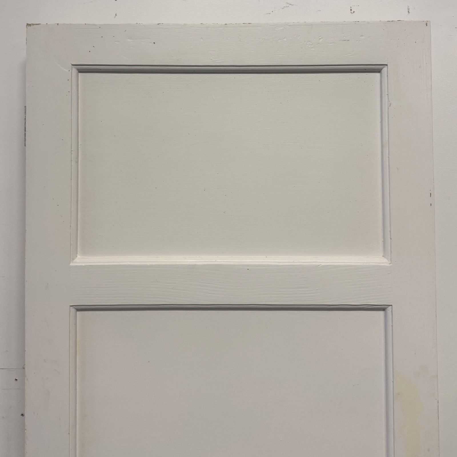 Reclaimed Mid Century 1950s Four Panel Door 196.5cm X 75.5cm photo Home Fixtures