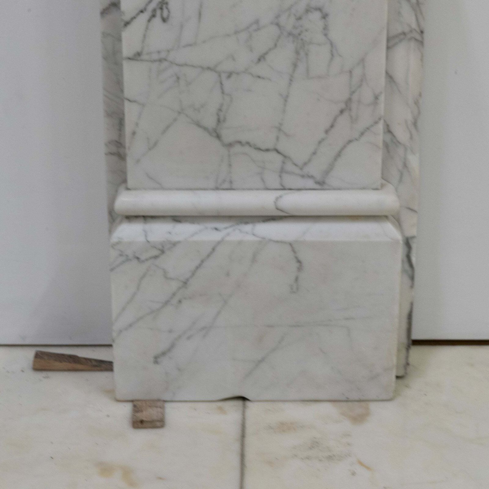 Antique Fireplace Surround With Sienna Marble Columns photo 4800.0