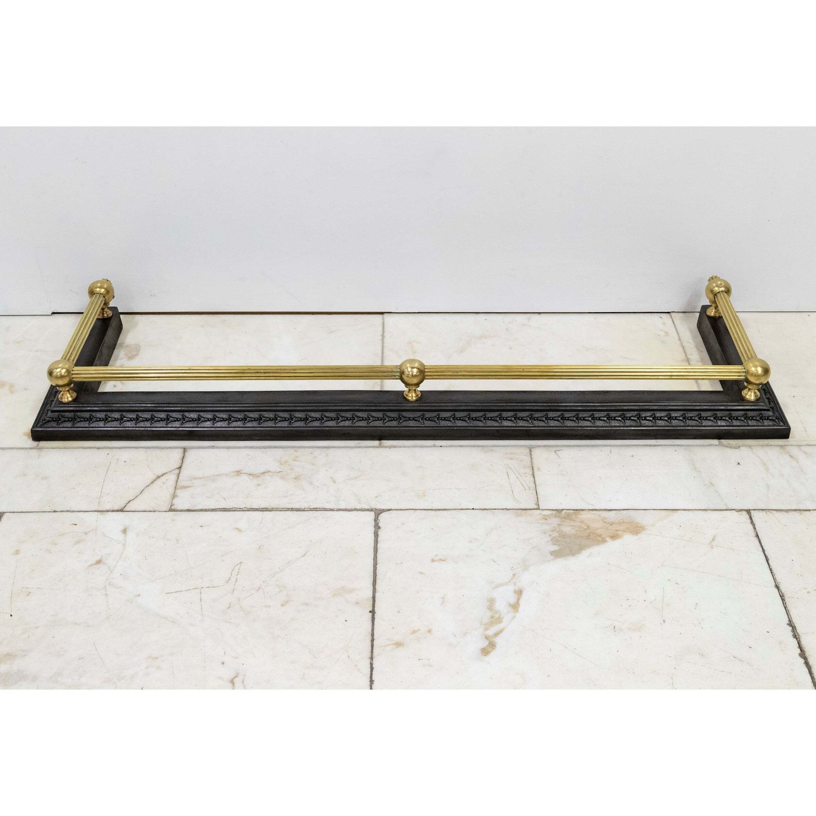 Antique Fireplace Fender, 1800s photo Home Fixtures