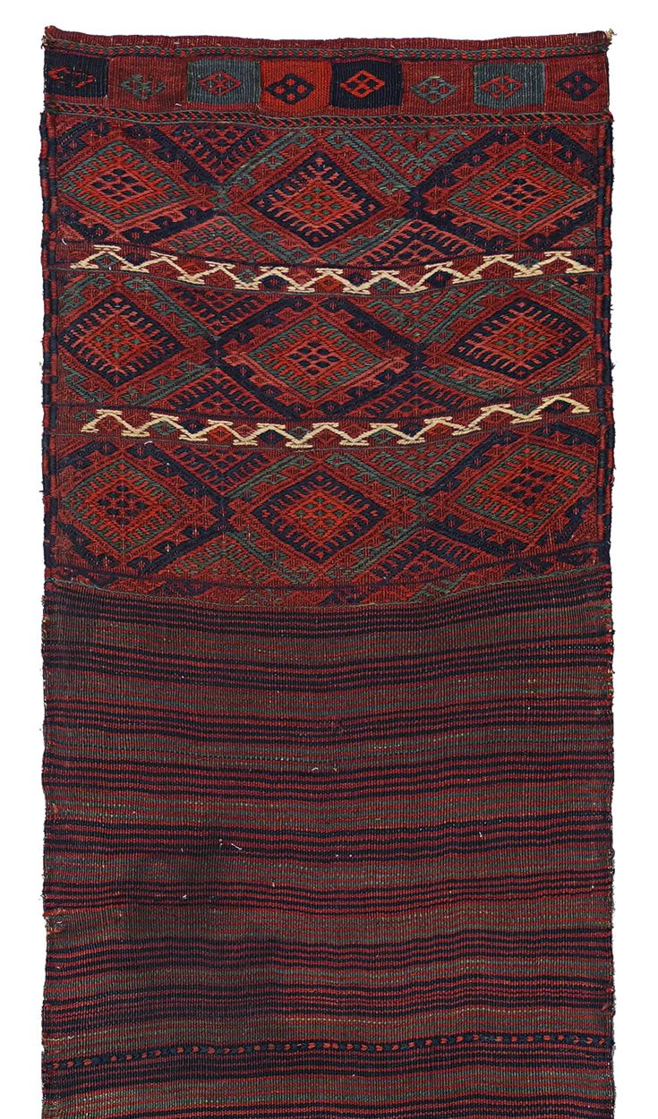 Antique Qashqai Bag 260x67cm, 1900s photo furniture
