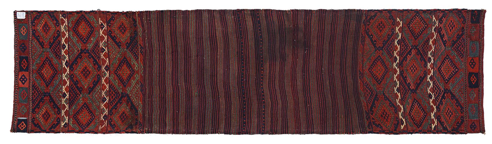 Antique Qashqai Bag 260x67cm, 1900s photo Textiles