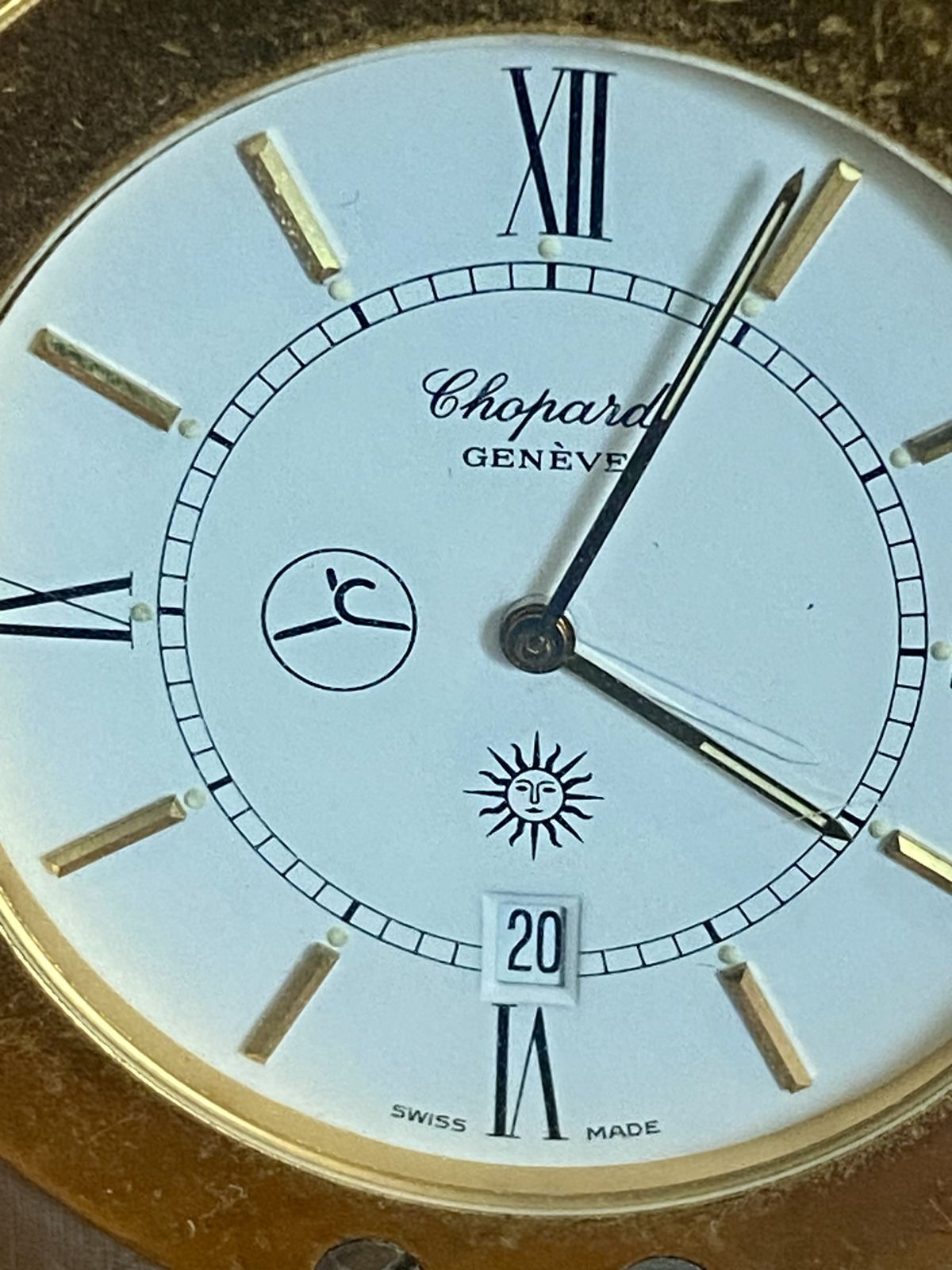 Chopard St. Moritz Rare Chopard Alarm Desk Clock photo Home Decor