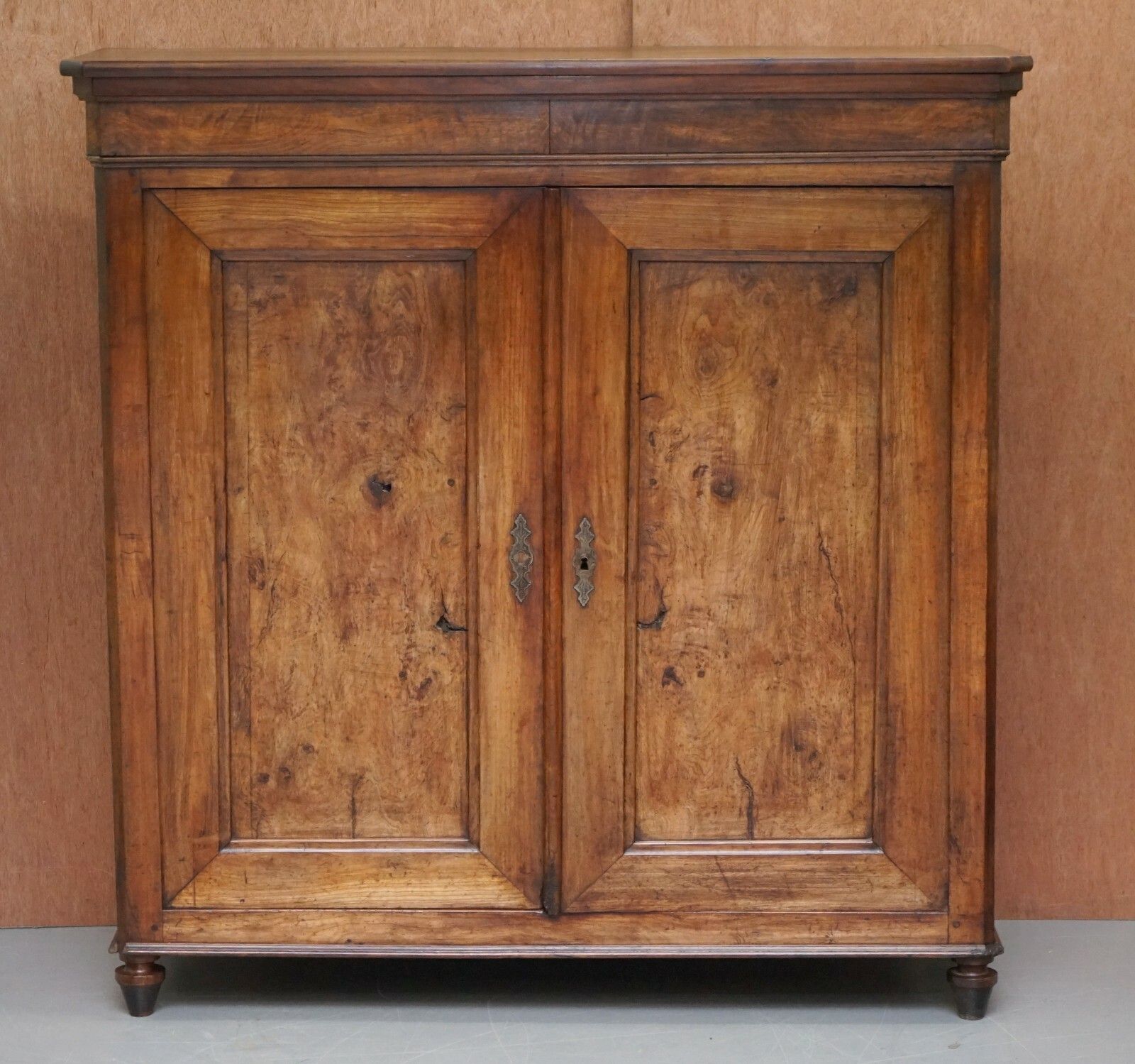 Sublime Circa 1820 French Fruitwood Kitchen Or Dining Room Antique Pot Cupboard photo furniture
