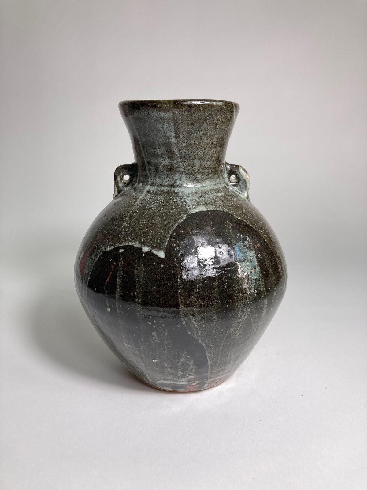 Stoneware Vase By Trevor Corser For Leach Pottery