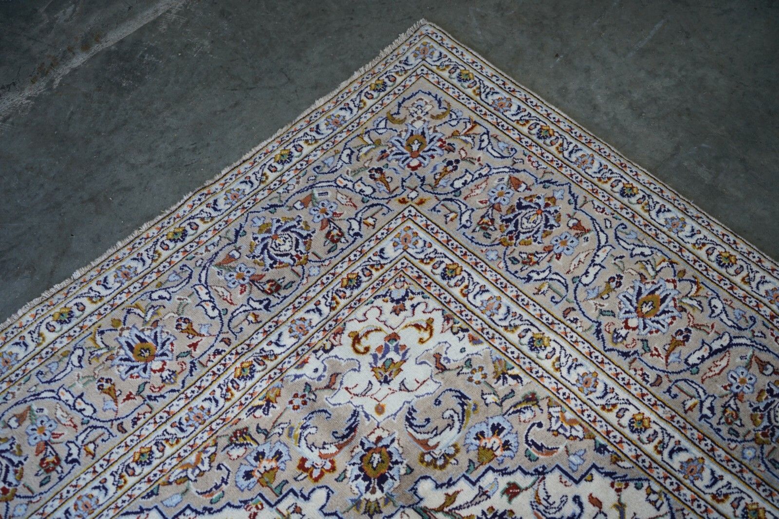 Fine French Vintage Cream Extra Large Rug Carpet 361cm X 263cm Must See Pictures photo buy