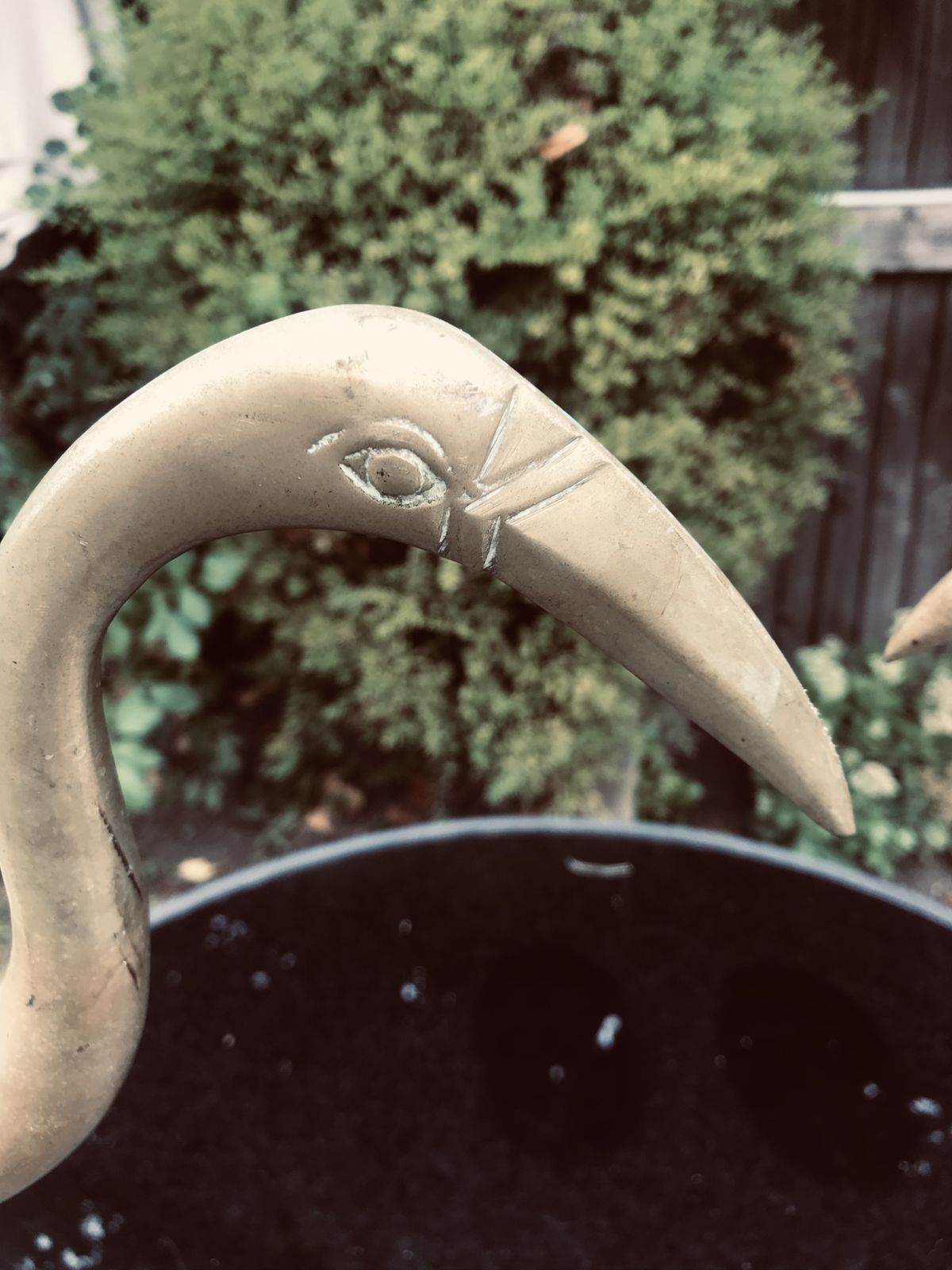 1970’s Pair Of Italian Mid Century Brass Crane Heron Flamingo Sculptures photo 299.0