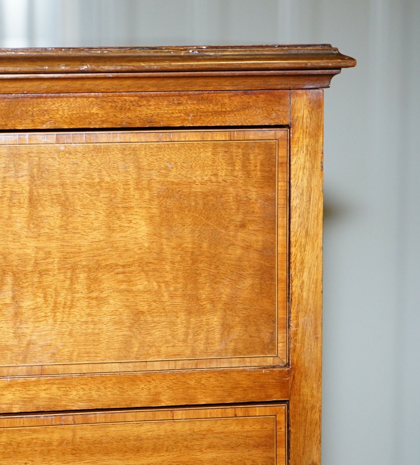 Very Rare Howard & Son's Victorian Chest Of Drawers Hidden Silver Wear Cupboard photo 2750.0
