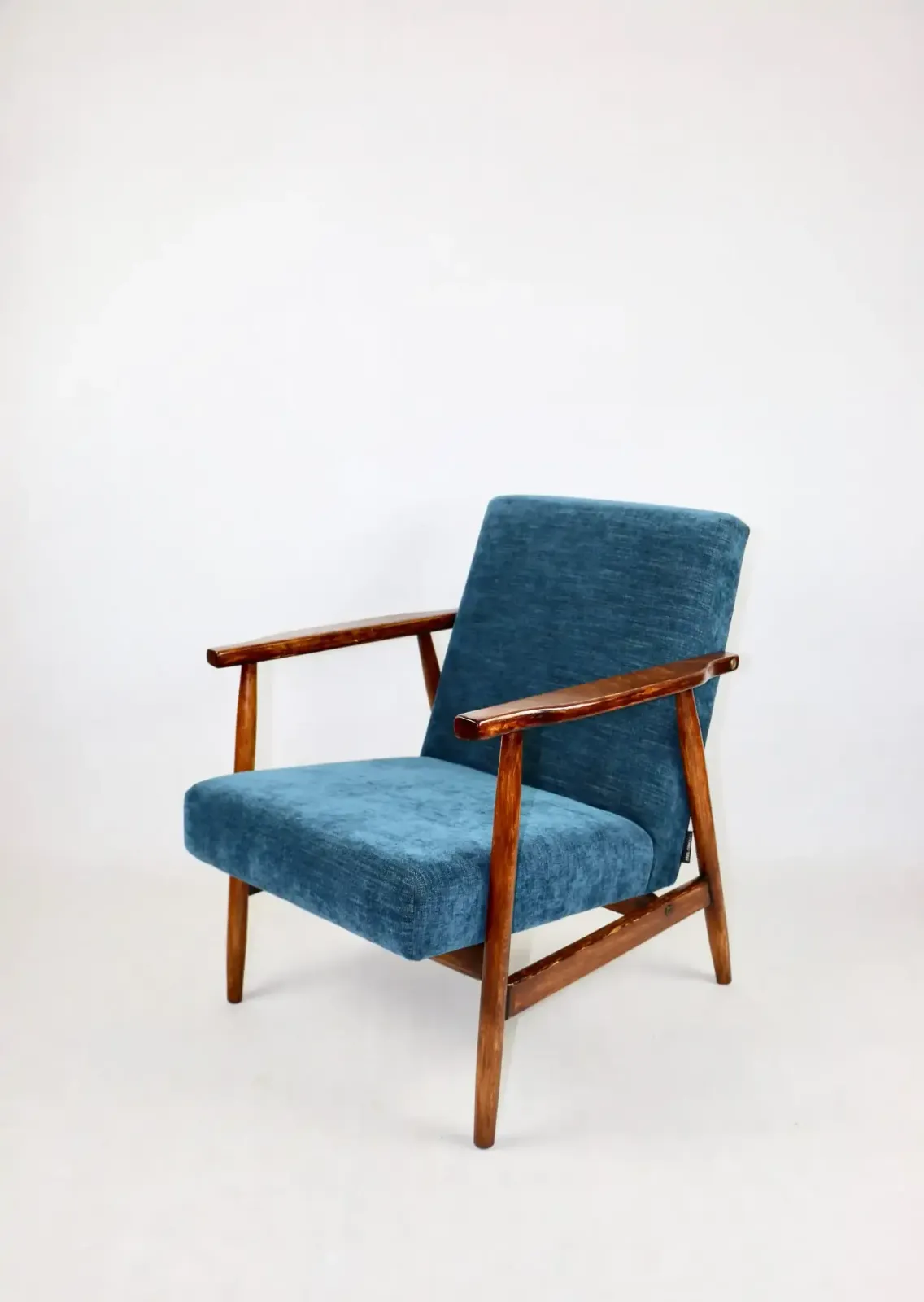 Vintage Armchair, 1970s Blue   Navy Blue Like Fox photo 341.0