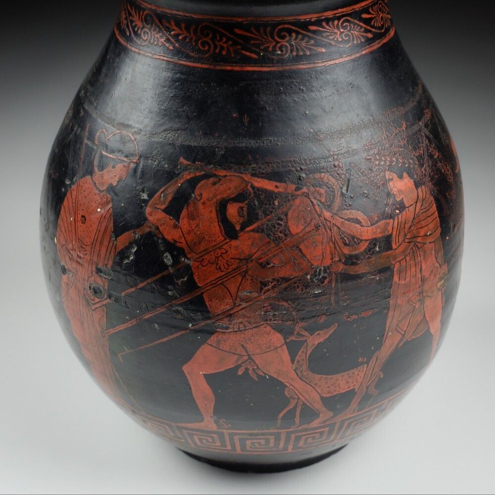 Early 20th Century Stoneware Attic Style Vase By Jean Magrou photo vinterior