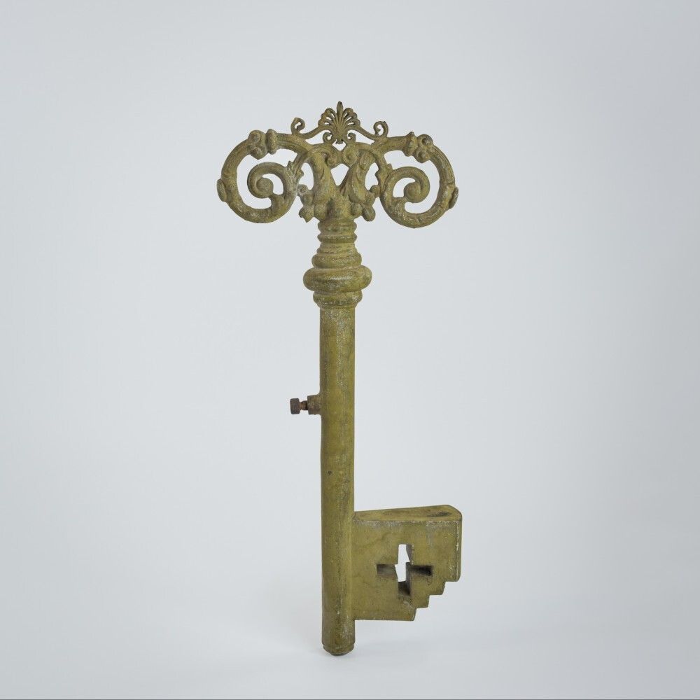 Large Locksmith Trade Sign, 1900s photo furniture