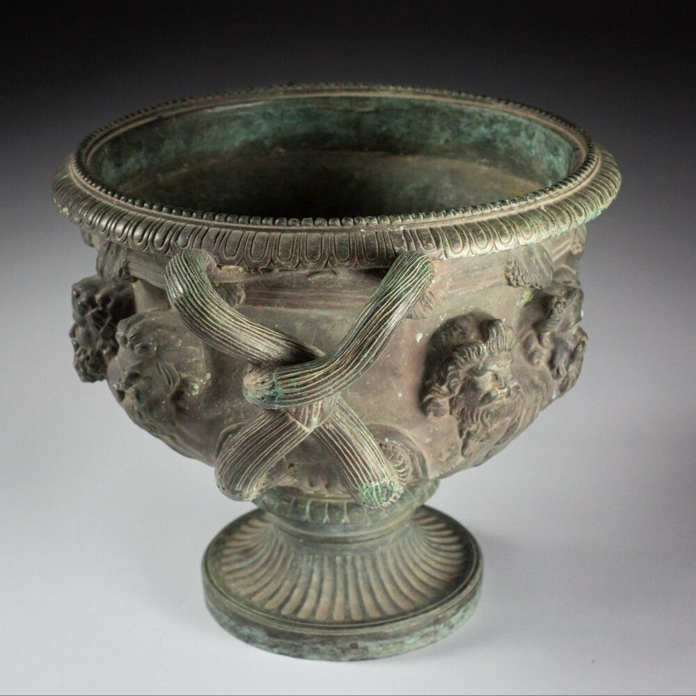 Late 19th Century Grand Tour Bronze Albani Vase photo buy