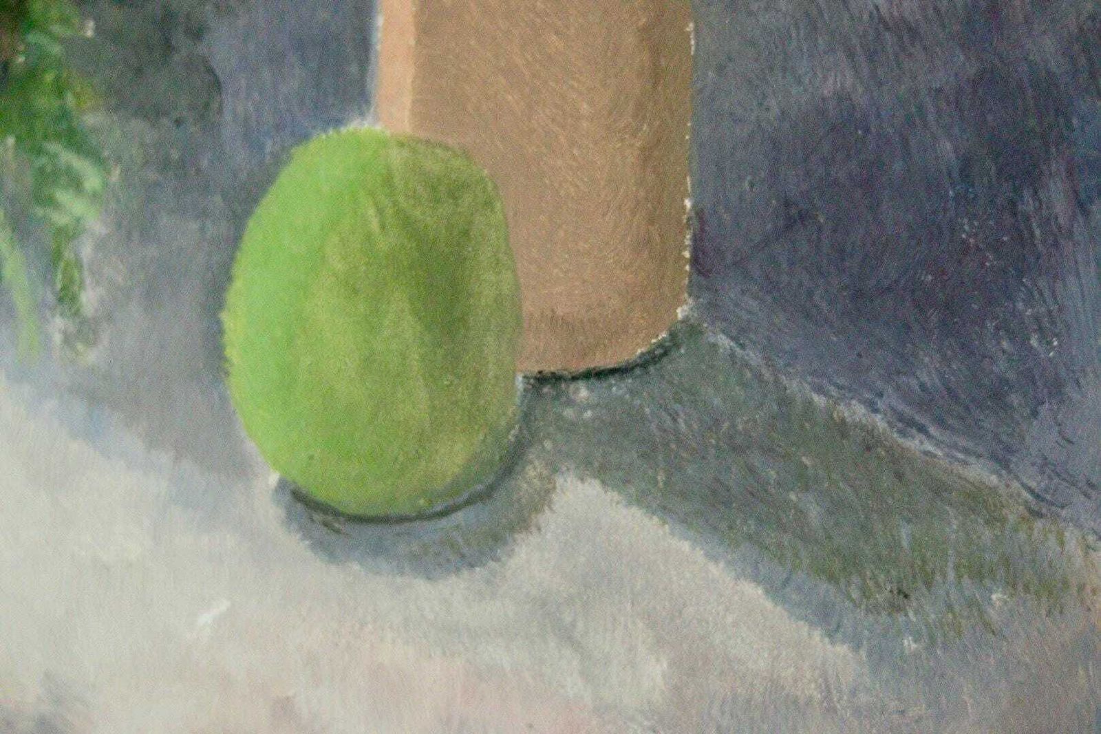 Original Mid Century Scandinavian Oil On Panel – “Still Life” By Helge Andersson – Vintage & Framed, 57 × 37 Cm (22.4 × 14.6 In) photo buy