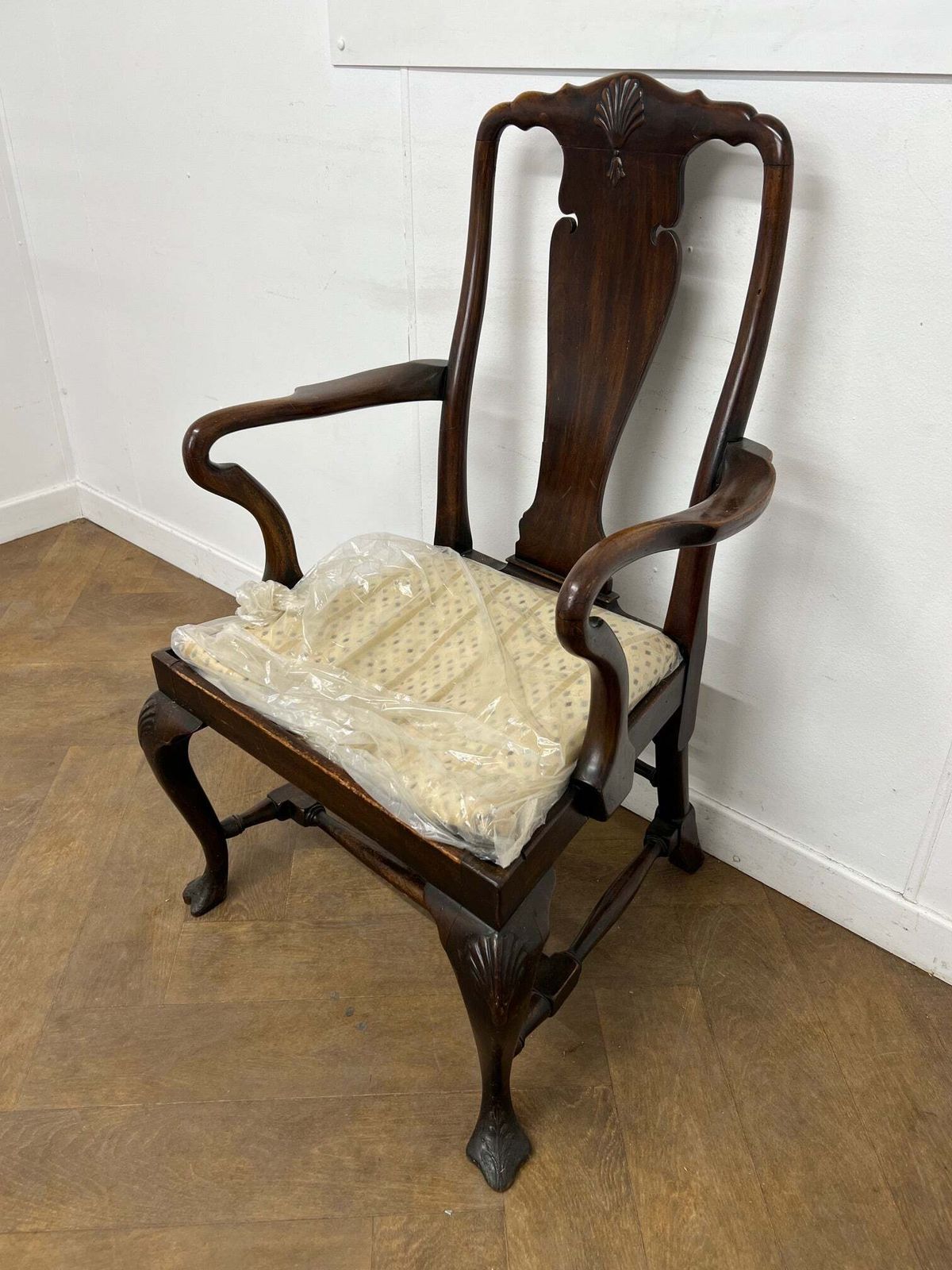 A Victorian Mahogany Elbow Chair/Carver photo for sale