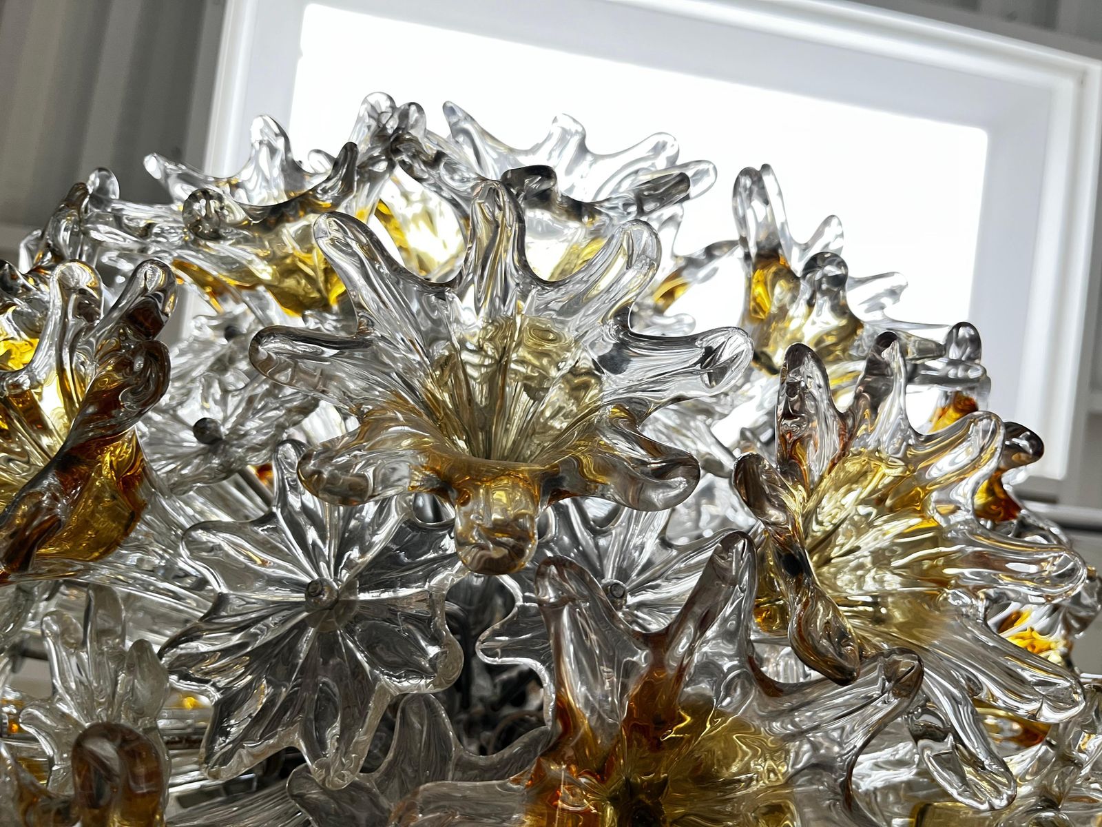 photo furniture Mid Century Modern Toni Zuccheri Edited By Venini Murano Glass Italian Lamp
