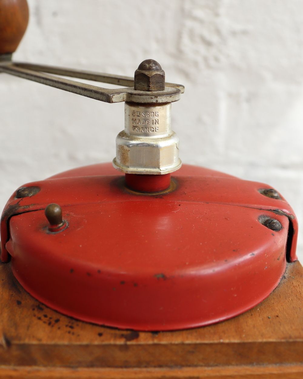 photo for sale Mid Century Peugeot Frères Coffee Grinder
