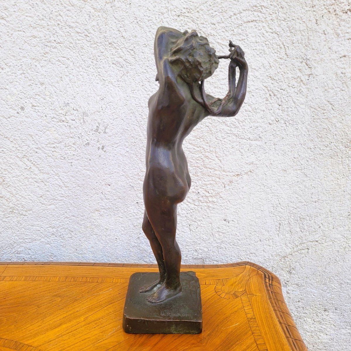 U Rusconi, Medusa, Signed Bronze, Late 19th Early 20th Century photo for sale