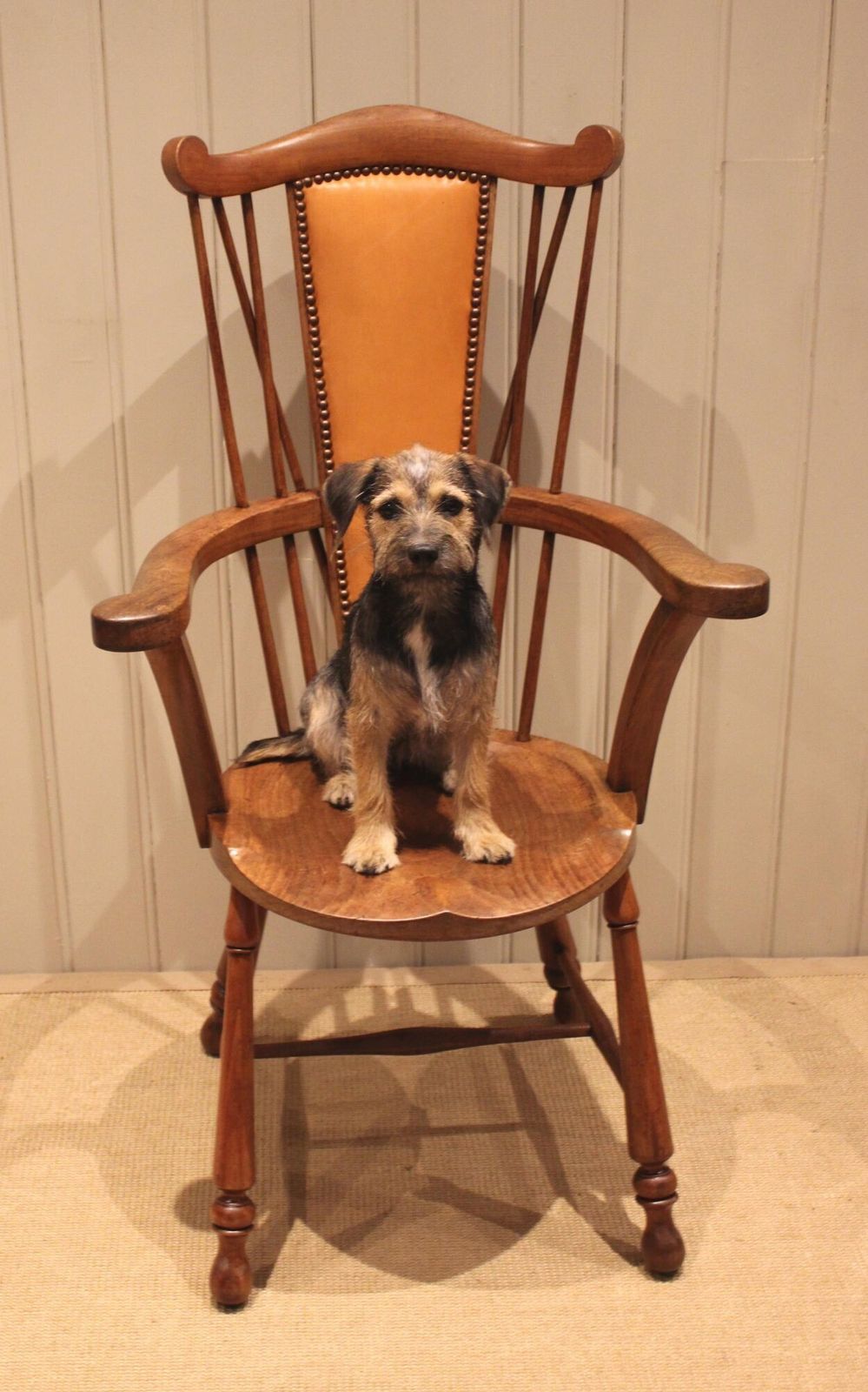 photo furniture Arts & Crafts Fruitwood Chair, 1900s