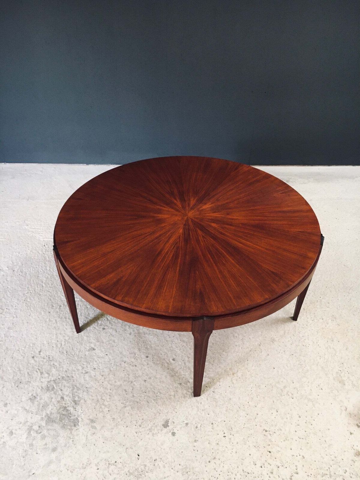 Meubels Mid Century Modern Scandinavische Design Teakhouten Salontafel – Jaren 1960 photo