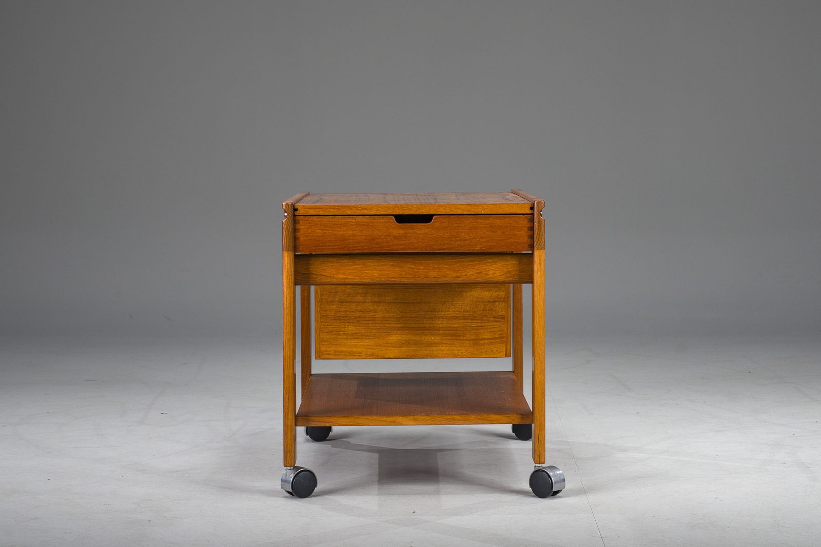 Mid Century Modern Danish Teak Bar Model 703 By Cart Aksel Kjersgaard, 1960s photo vintage