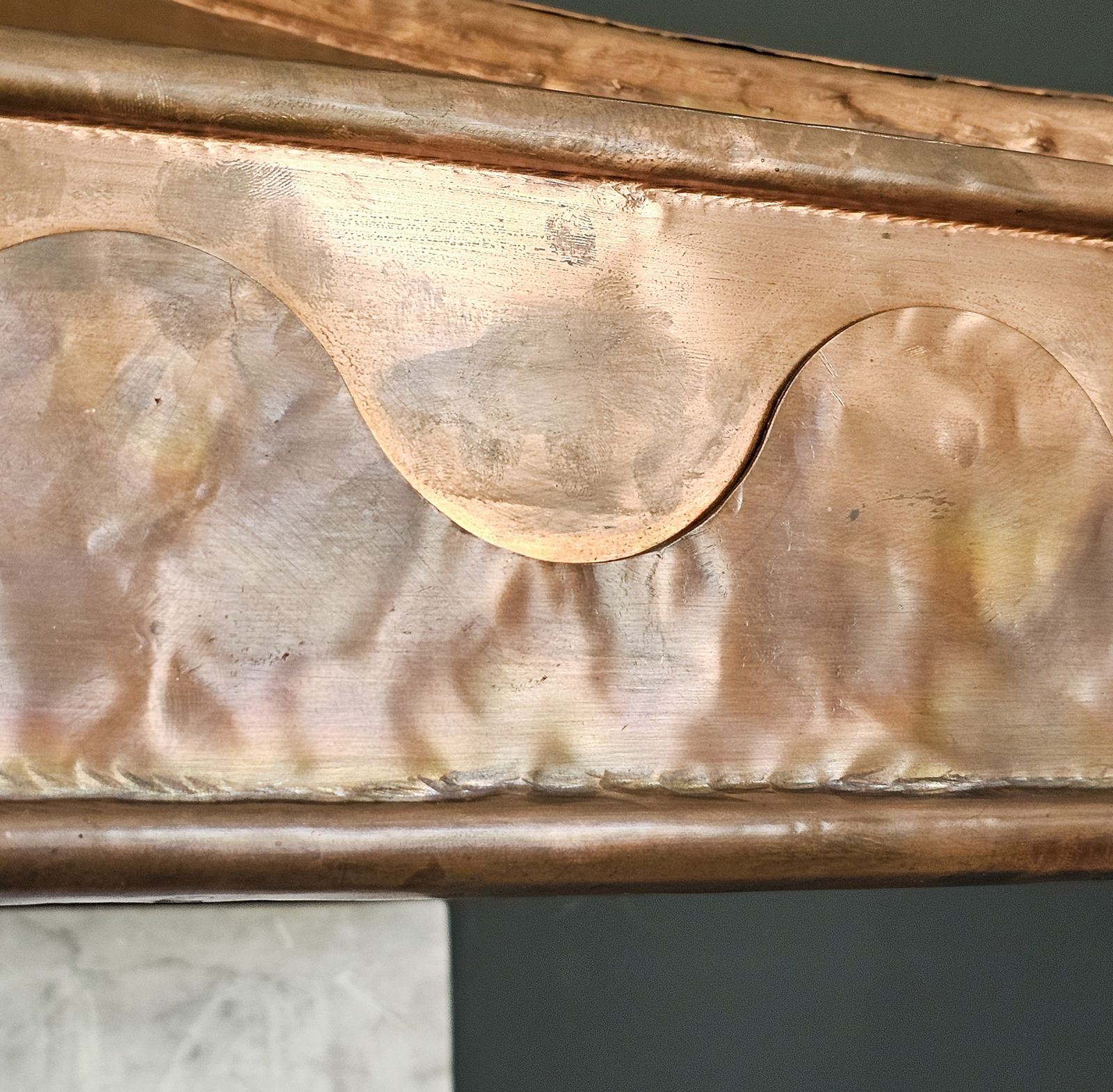Spectacular Reclaimed Large Handmade Copper Range Kitchen Hood Canopy Extractor photo buy