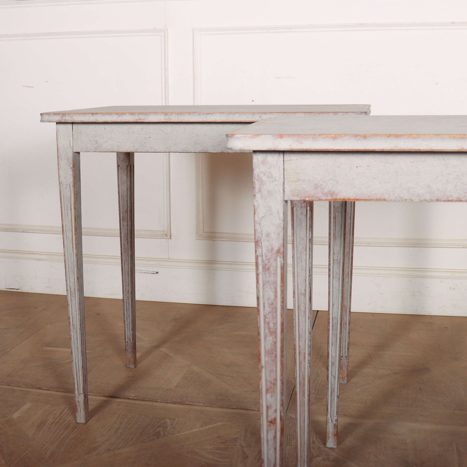Pair Of Swedish Side Tables, 1800s photo furniture