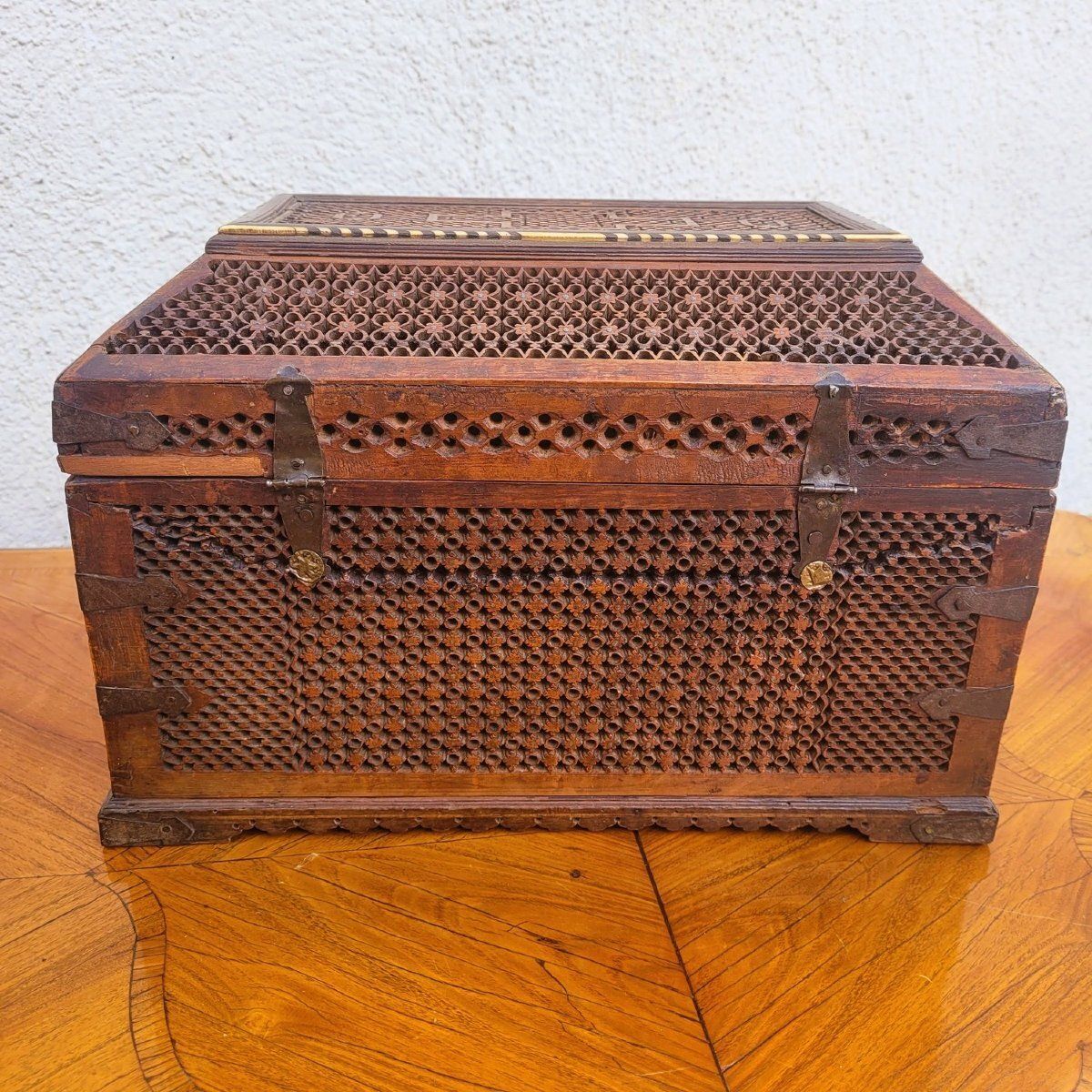 Russian Wooden Box, In The Style Of The Abramtsevo Workshop, 19th Century photo buy