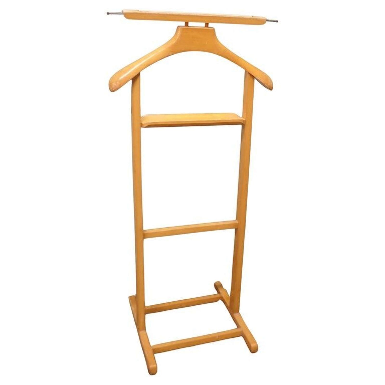 Italian Art Deco Gentleman’s Floor Standing Valet Or Suit Hanger