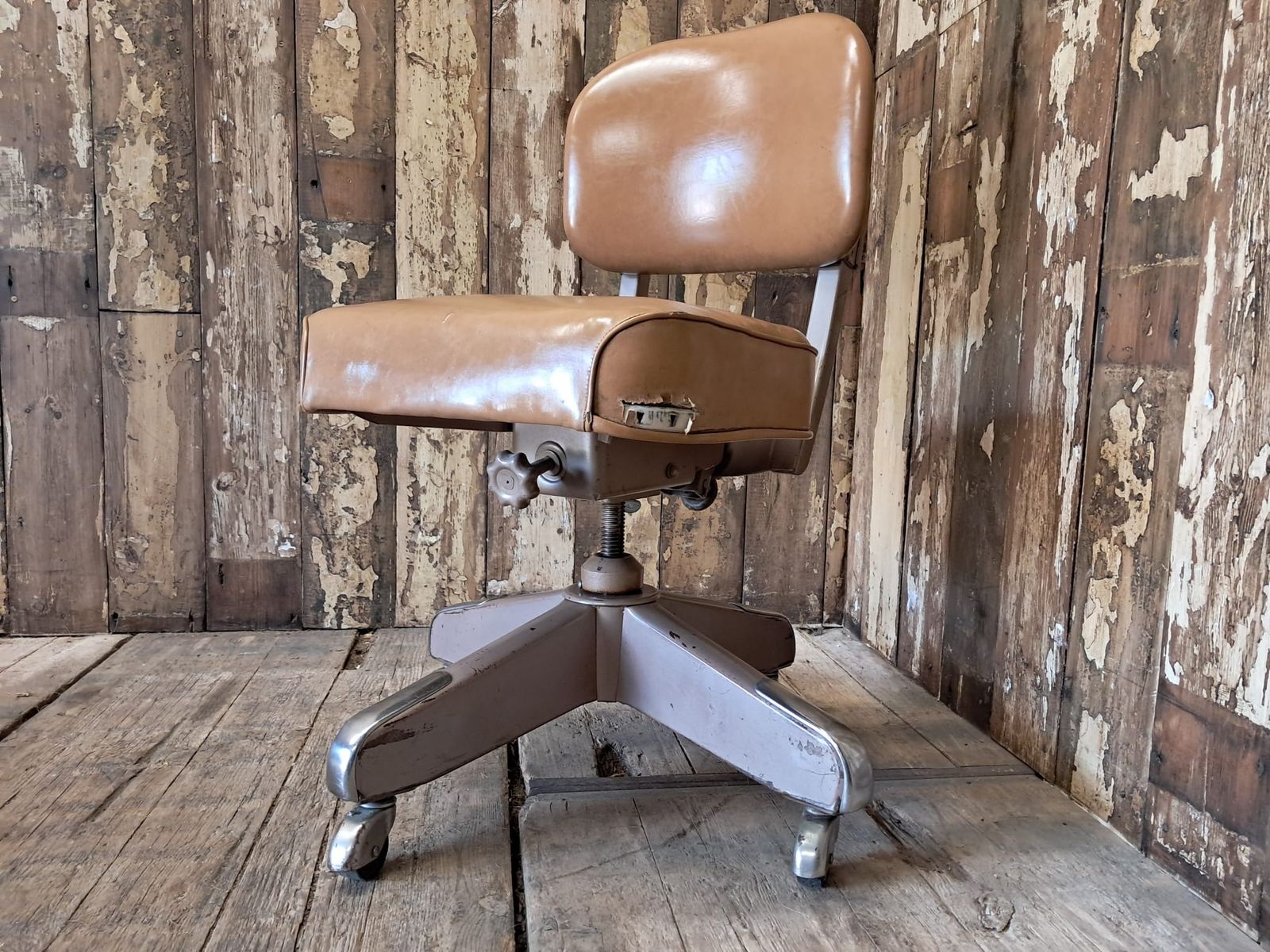 Mid Century Office Tanker Chair photo furniture