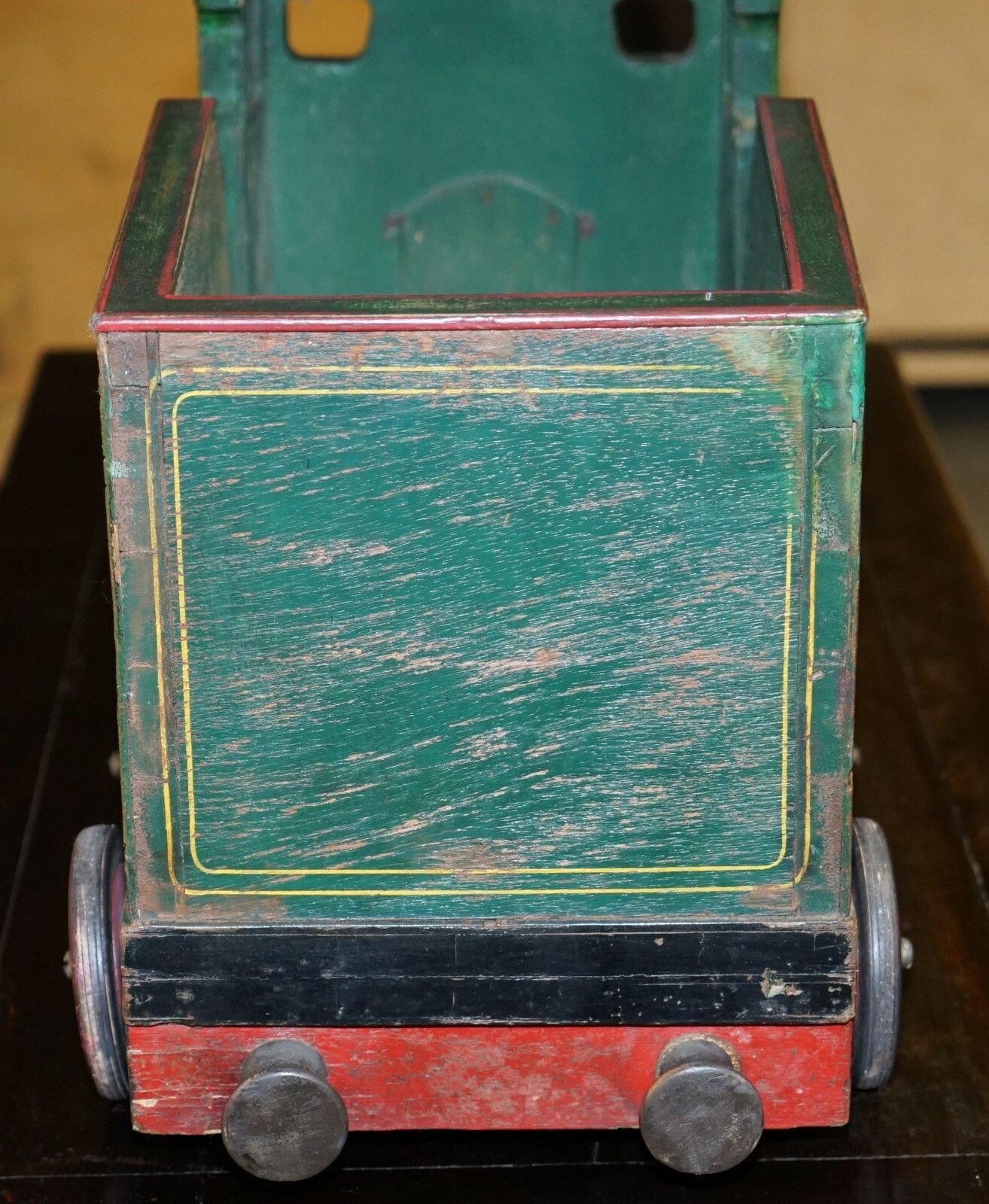 Christie's 1910 Scratch Built Child's Pull Along Flying Scotsman Lner 4472 Train photo vintage