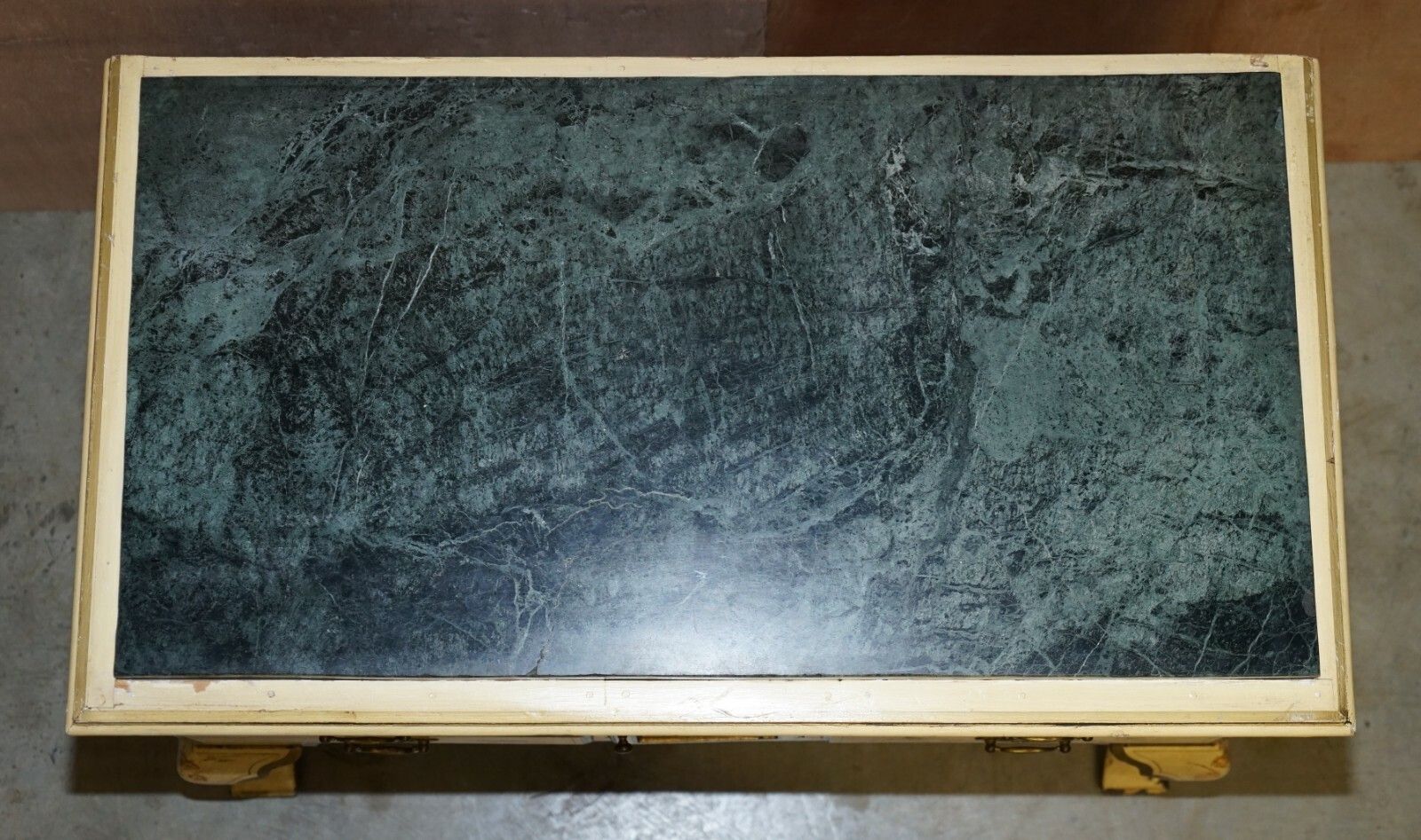 Stunning Chinoiserie Marble Topped Sideboard In The Chinese Chippendale Taste photo vinterior