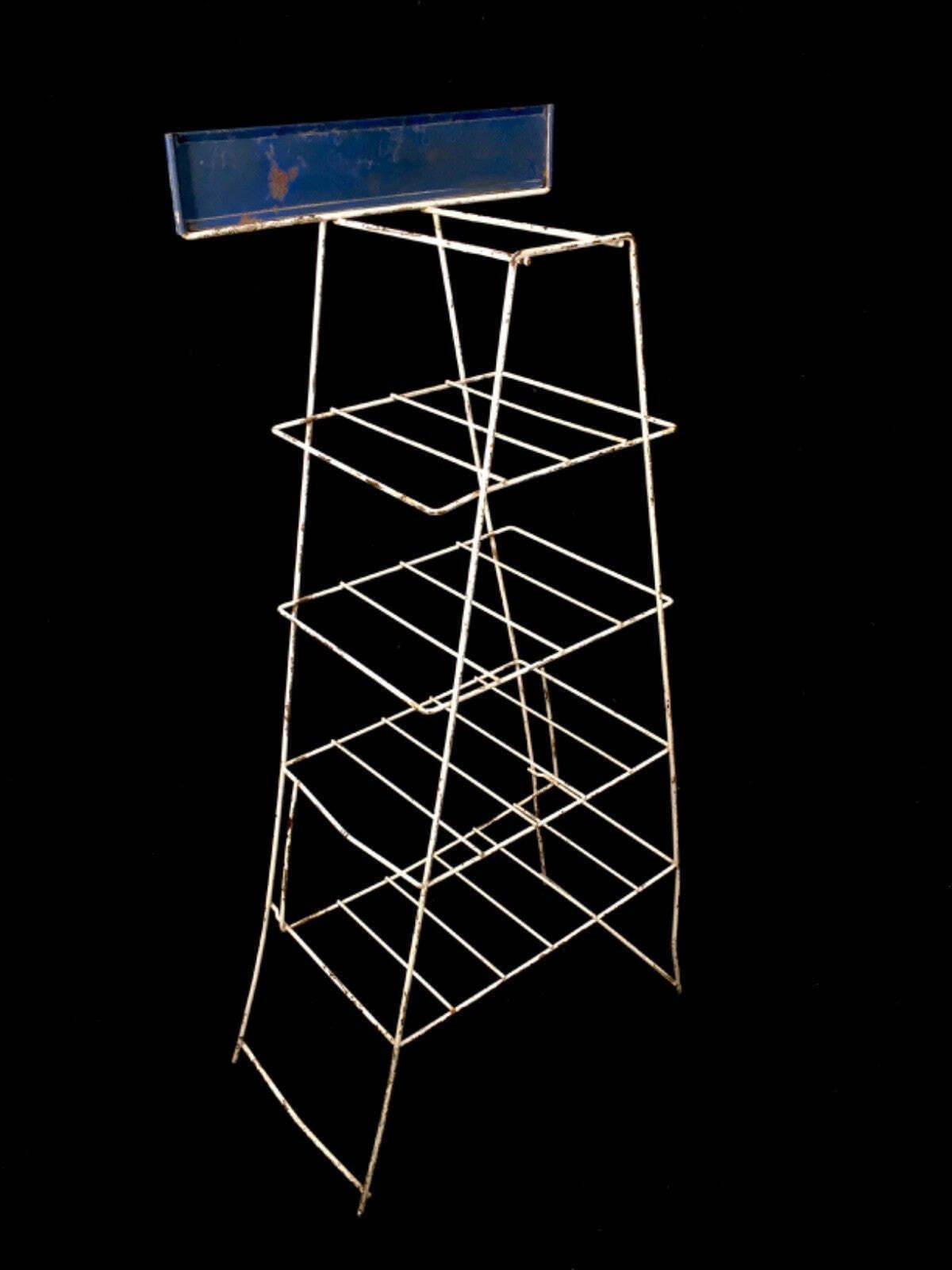 Antique Advertising Cadbury's Biscuit Shop Display Stand Chocolate Rack C.1930 photo vintage
