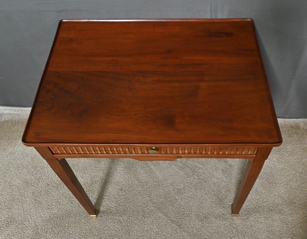 Mahogany Cabaret Table, Louis XVI Style – Early 19th Century photo 2220.0