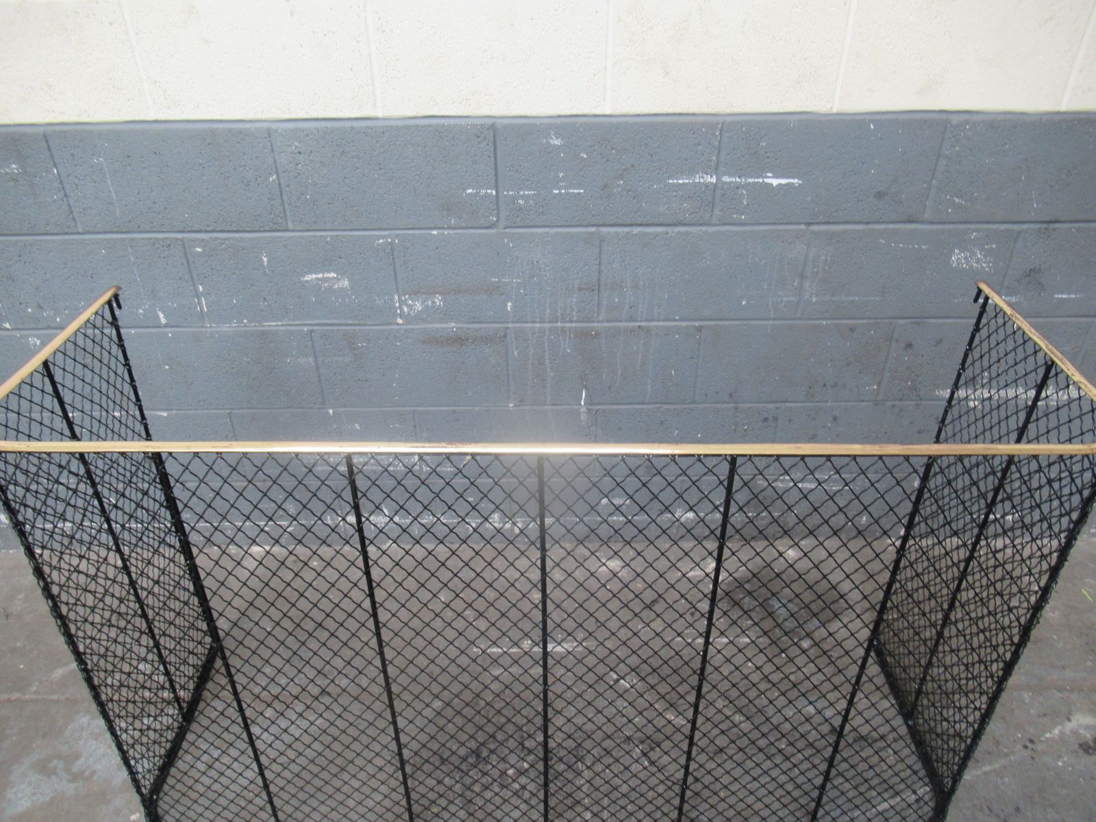 Late Victorian  Large   Brass And Wire Mesh   Fire Guard. photo Home Fixtures