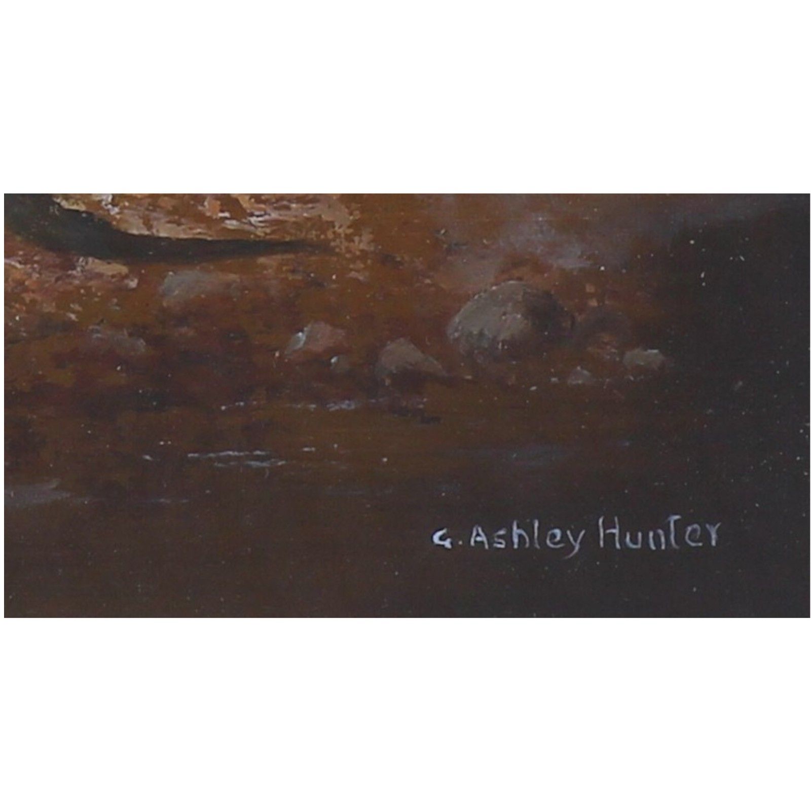 Oil On Board Behind Glass By Gordon Ashley Hunter. Titled Beach Party. photo for sale