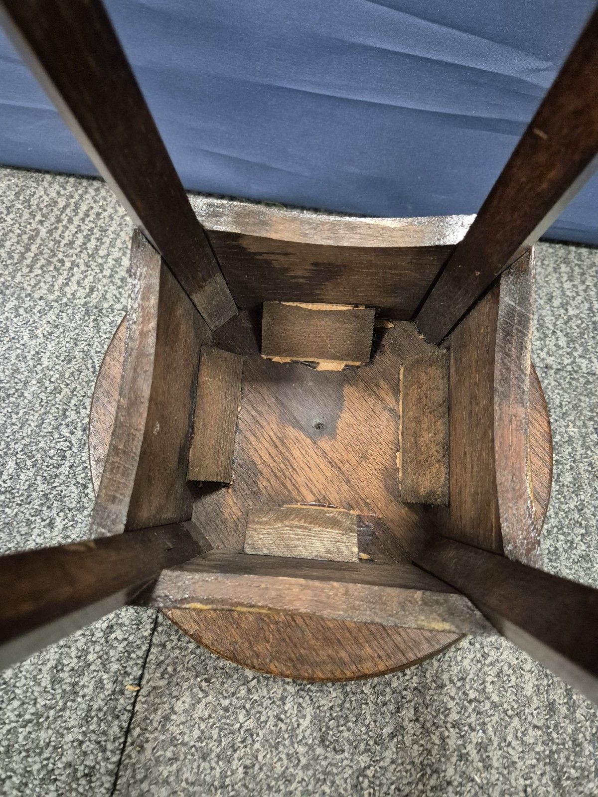 Edwardian Wooden Jardiniere Plant Stand photo 80.0