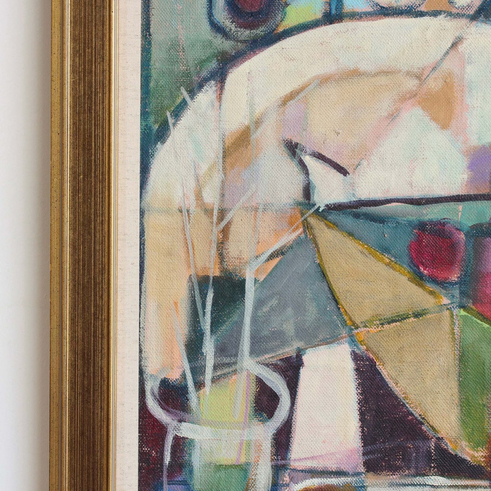 photo for sale 'Cubist Still Life With Bottles' (Circa 1980s–90s)