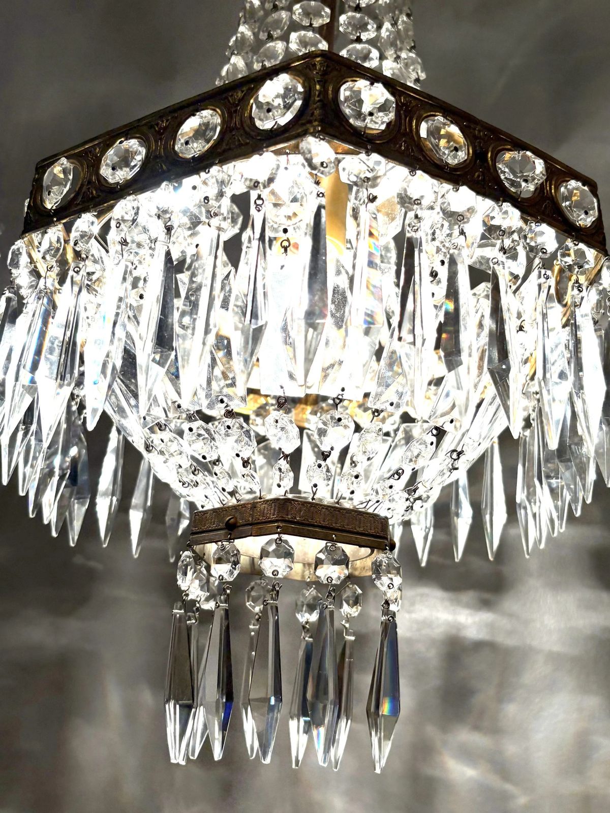 photo for sale Italian Empire Style Chandelier