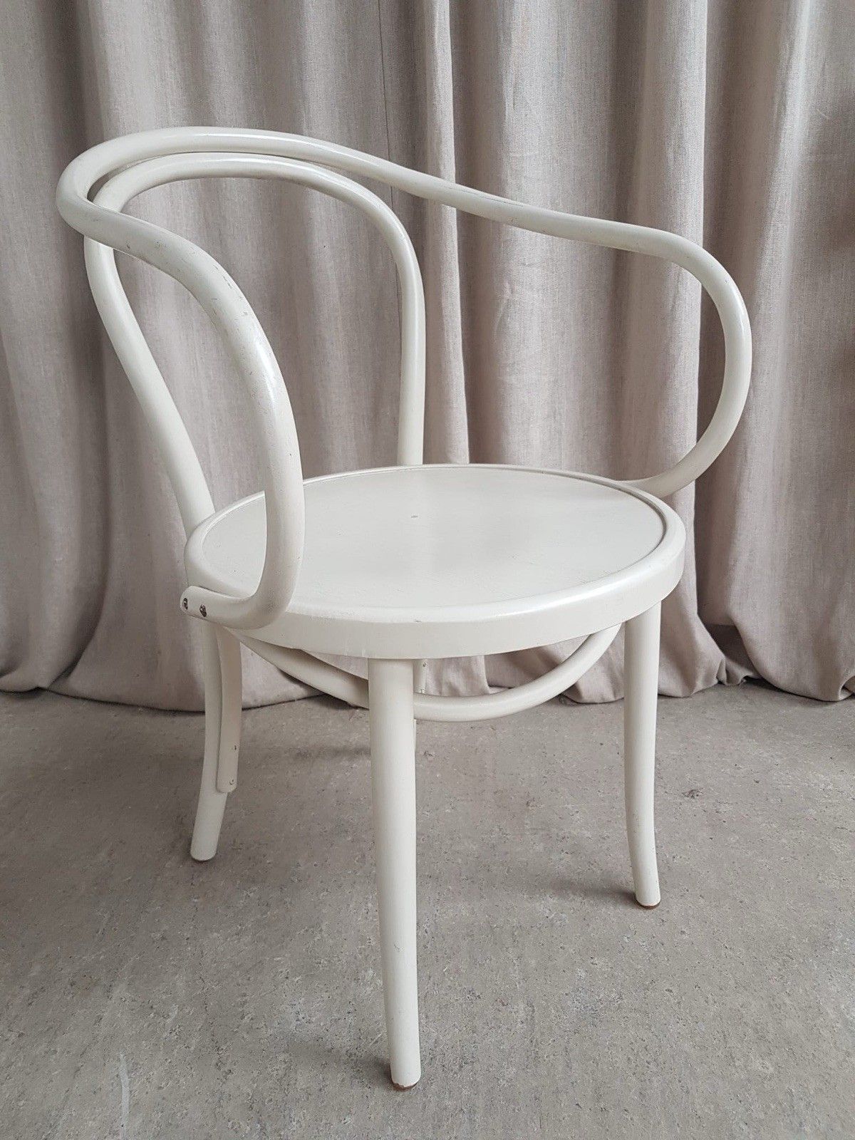 Vtg Late Mid Century Vdn Fakta Bentwood Armchair Desk Chair Bauhaus Retro R925 photo vinterior