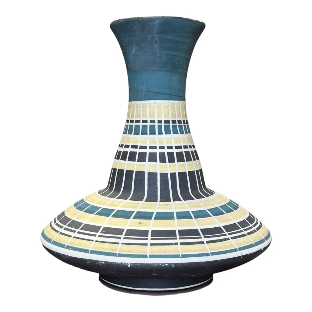 Harsa Ceramic Pottery Vase By Nehemia Azaz, Israel, 1950s