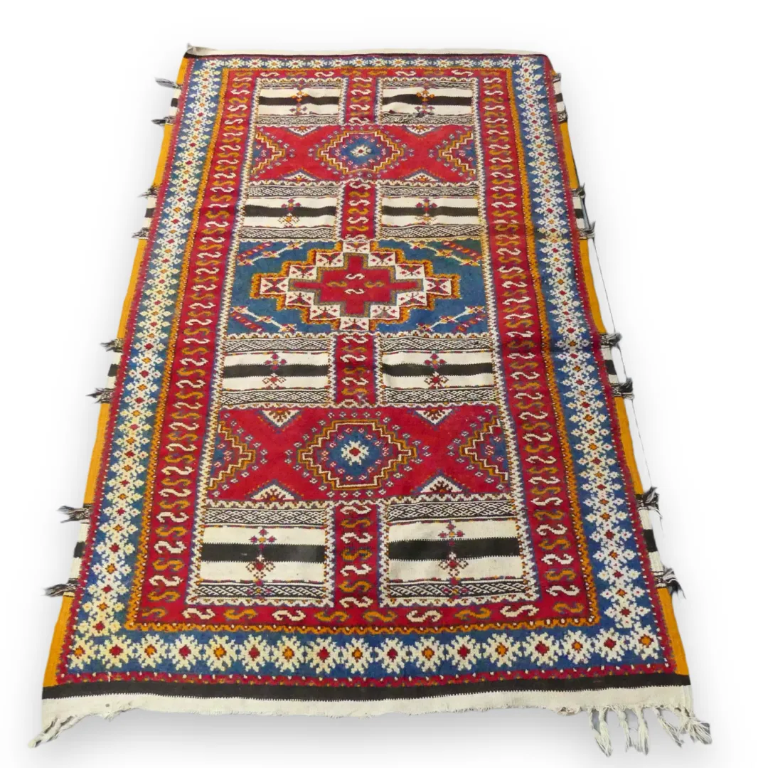 Vintage Turkish Kilim Rug, 1970s photo for sale